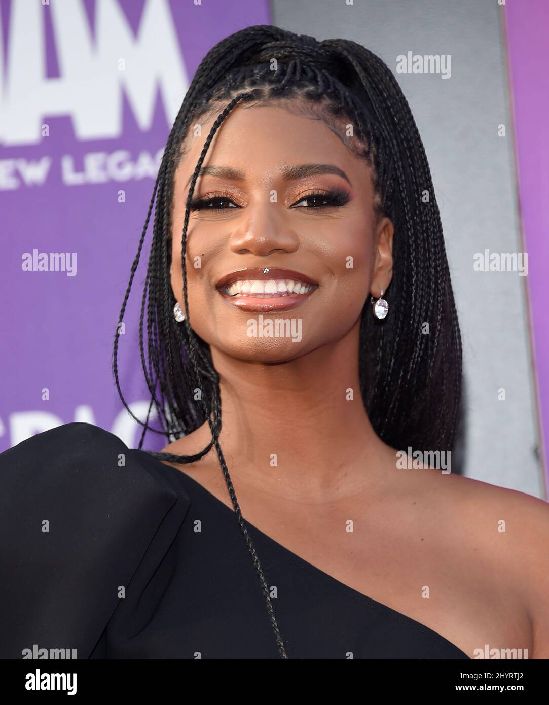 Taylor Rooks bei der Weltpremiere von „Space Jam: A New Legacy“, die im Regal Cinemas L.A. stattfand Live am 12. Juli 2021 in Los Angeles, CA. Stockfoto