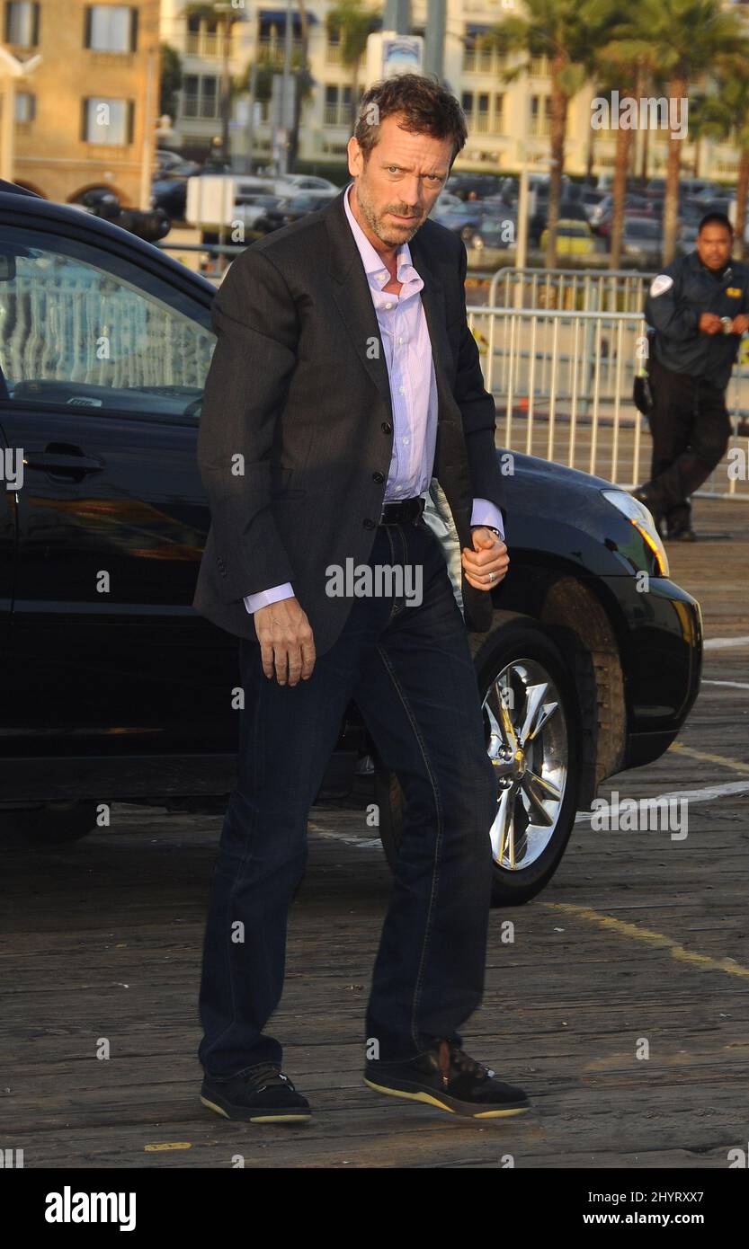 Hugh Laurie nimmt an der FOX All-Star Party am Santa Monica Pier, Santa Monica, CA, Teil. Stockfoto