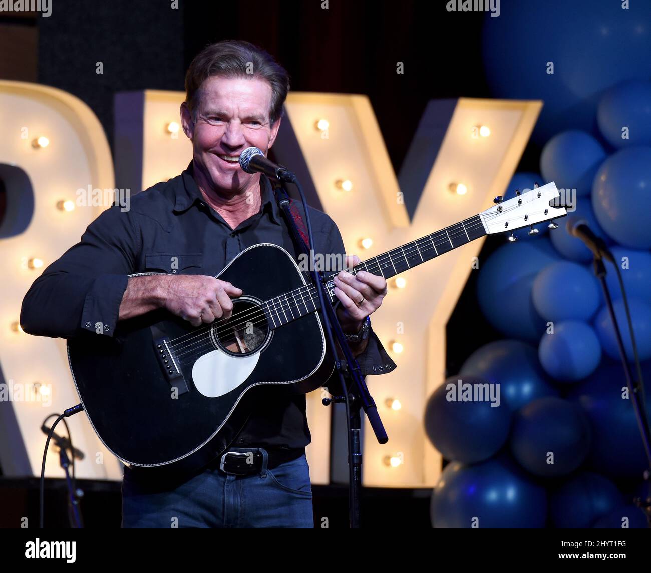 Dennis Quaid beim Waverly Strong: A Concert for Disaster Relief am 7. September 2021 in der City Winery in Nashville, TN. Stockfoto