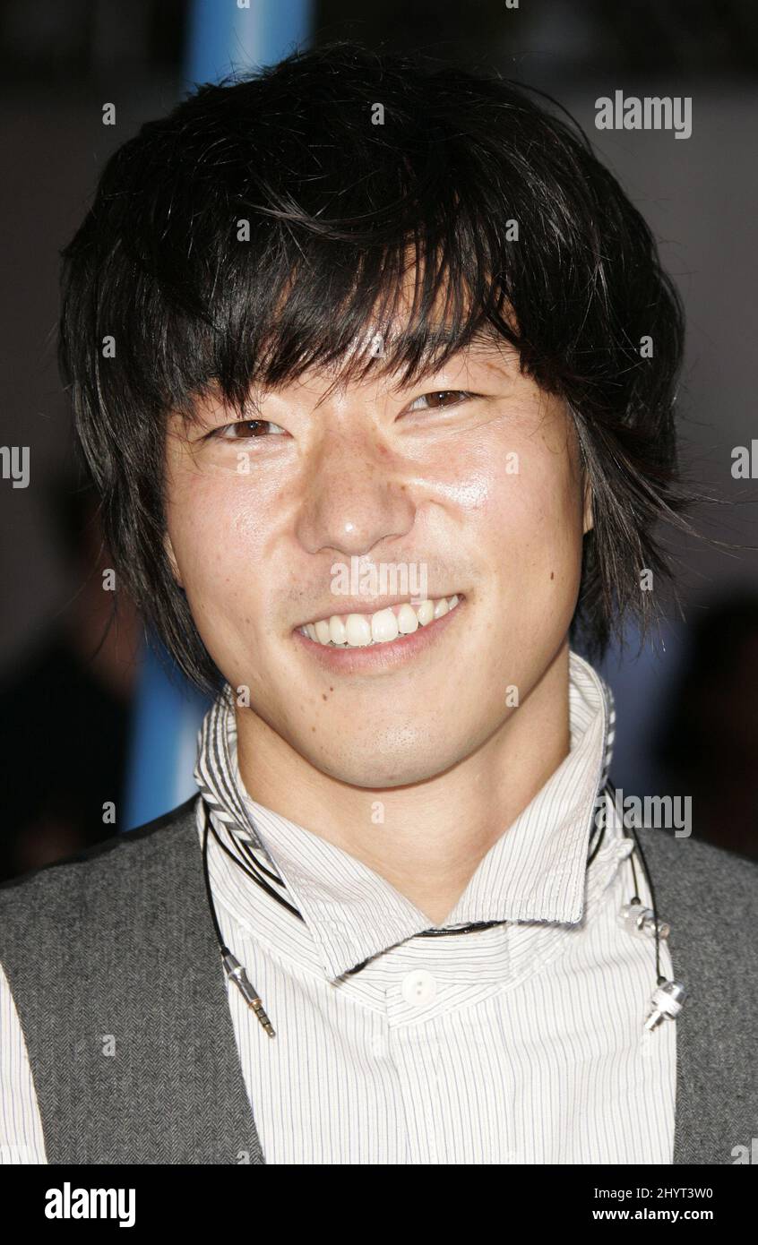 Aaron Yoo, der in Columbia Pictures ankommt, präsentiert die House Bunny Premiere im Mann Village Theater, Los Angeles. *** Ortsüberschrift *** Stockfoto