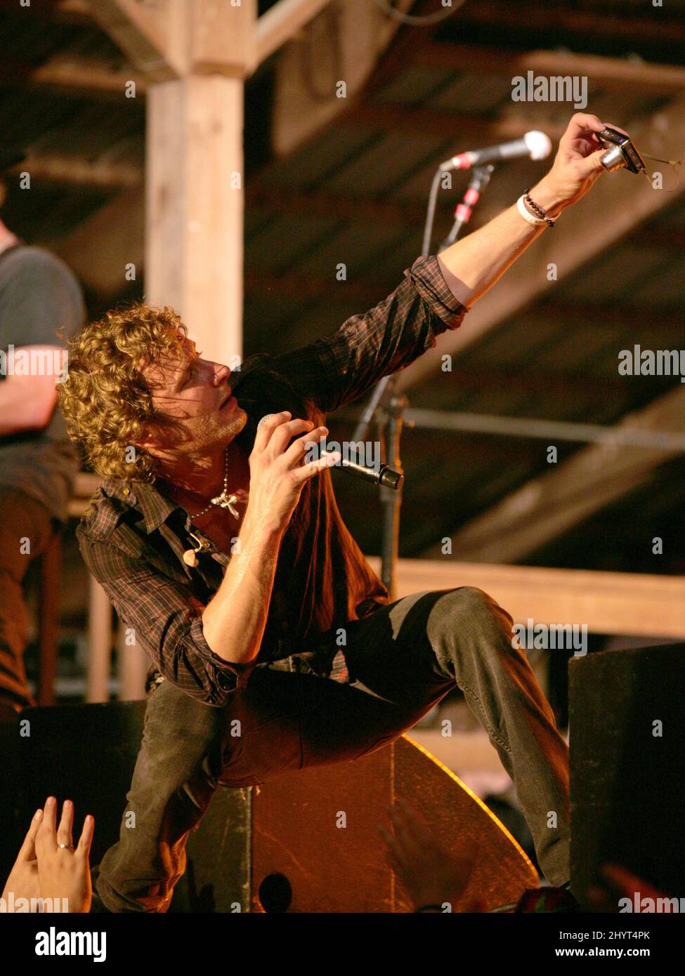 Dierks Bentley „Throttle Wide Open“-Tour, die im Big Deck von Rabb in Ruston, Los Angeles, stattfindet. Stockfoto