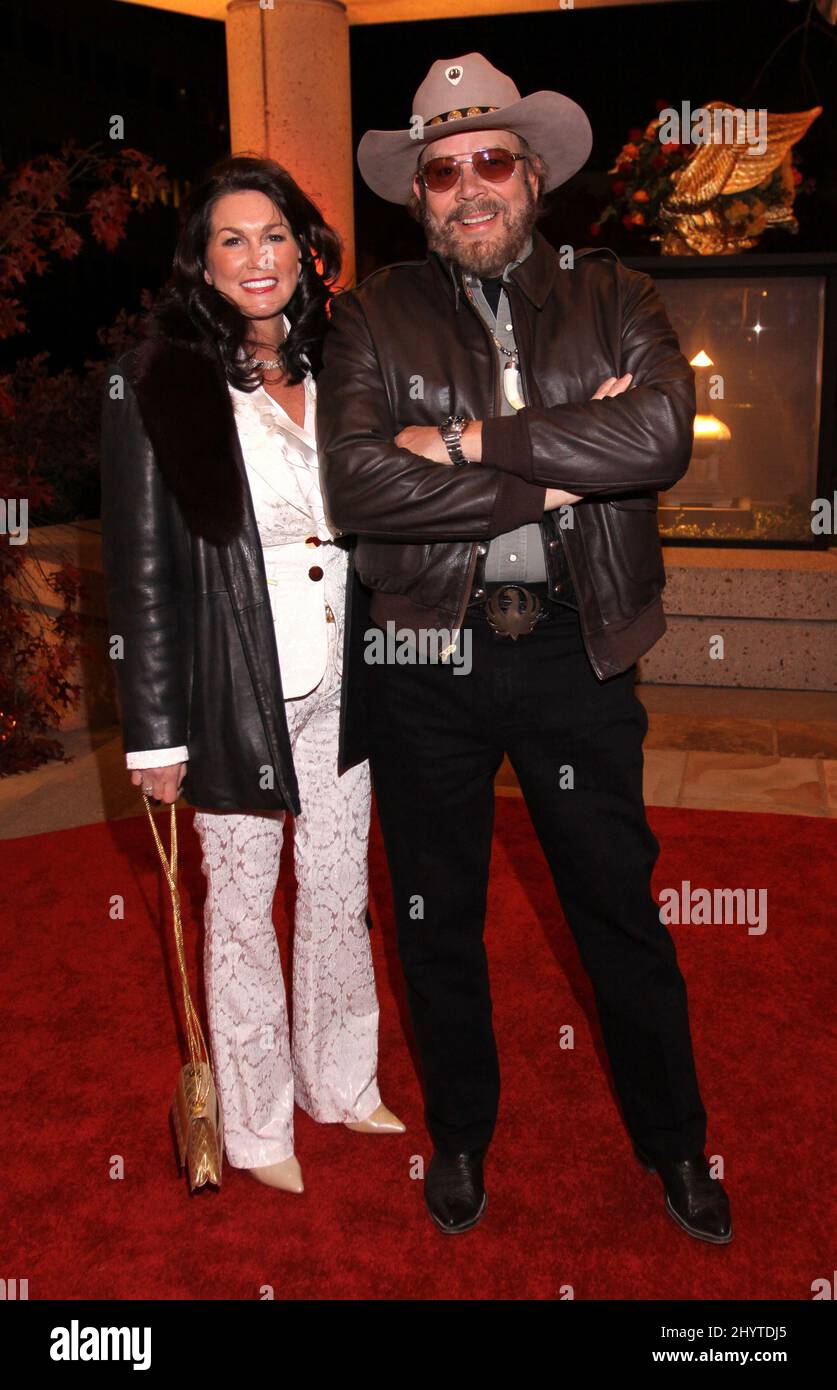 Hank Williams Jr bei der Ankunft bei den BMI Country Awards 2008 in Nashville, Tennessee, Dienstag, den 11. November, 2008. Stockfoto