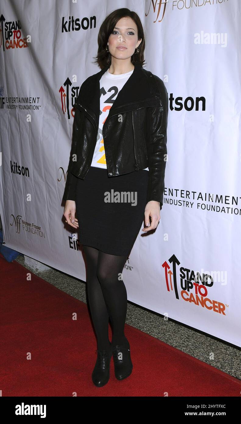 Mandy Moore nimmt an der „Stand Up to Cancer“-Teilnahme in Kitson, Los Angeles, Teil. Stockfoto