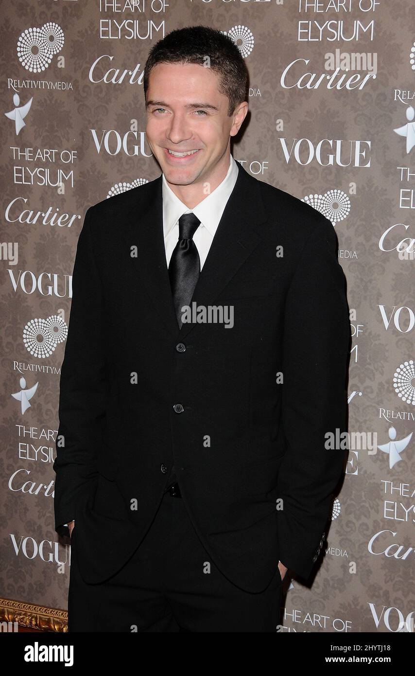 Topher Grace bei der Art of Elysium 2. Annual Heaven Gala im Vibiana. Stockfoto