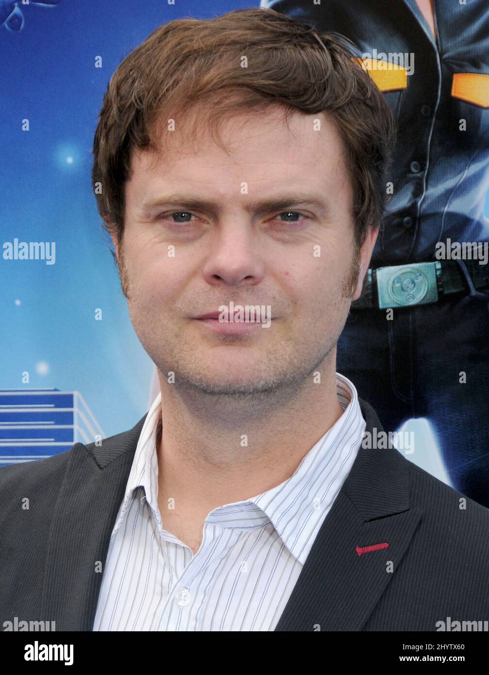 RAINN Wilson bei den „Monsters vs. Aliens' Los Angeles Premiere im Gibson Amphitheater Stockfoto