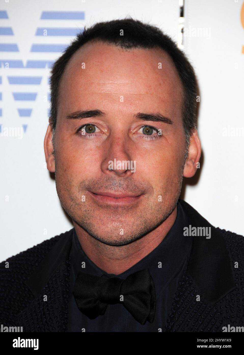 David Furnish kommt bei den jährlichen GLAAD Media Awards 20. in Los Angeles an. Stockfoto