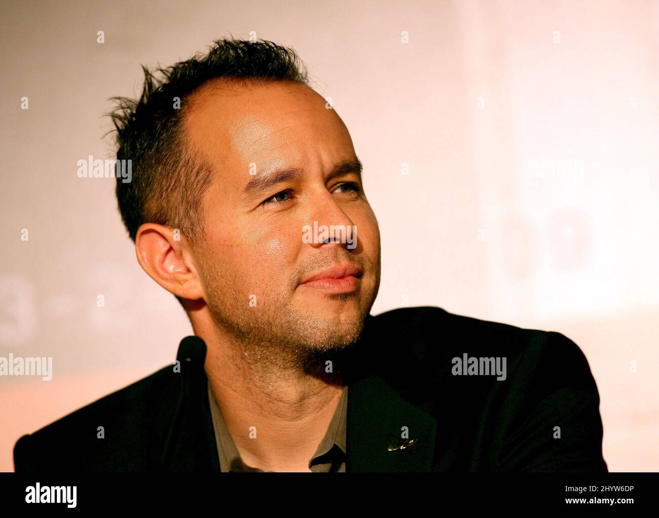 Jonas Rivera bei der Pressekonferenz für up, Teil des Festival de Cannes 62., Palais de Festival, Cannes. Stockfoto