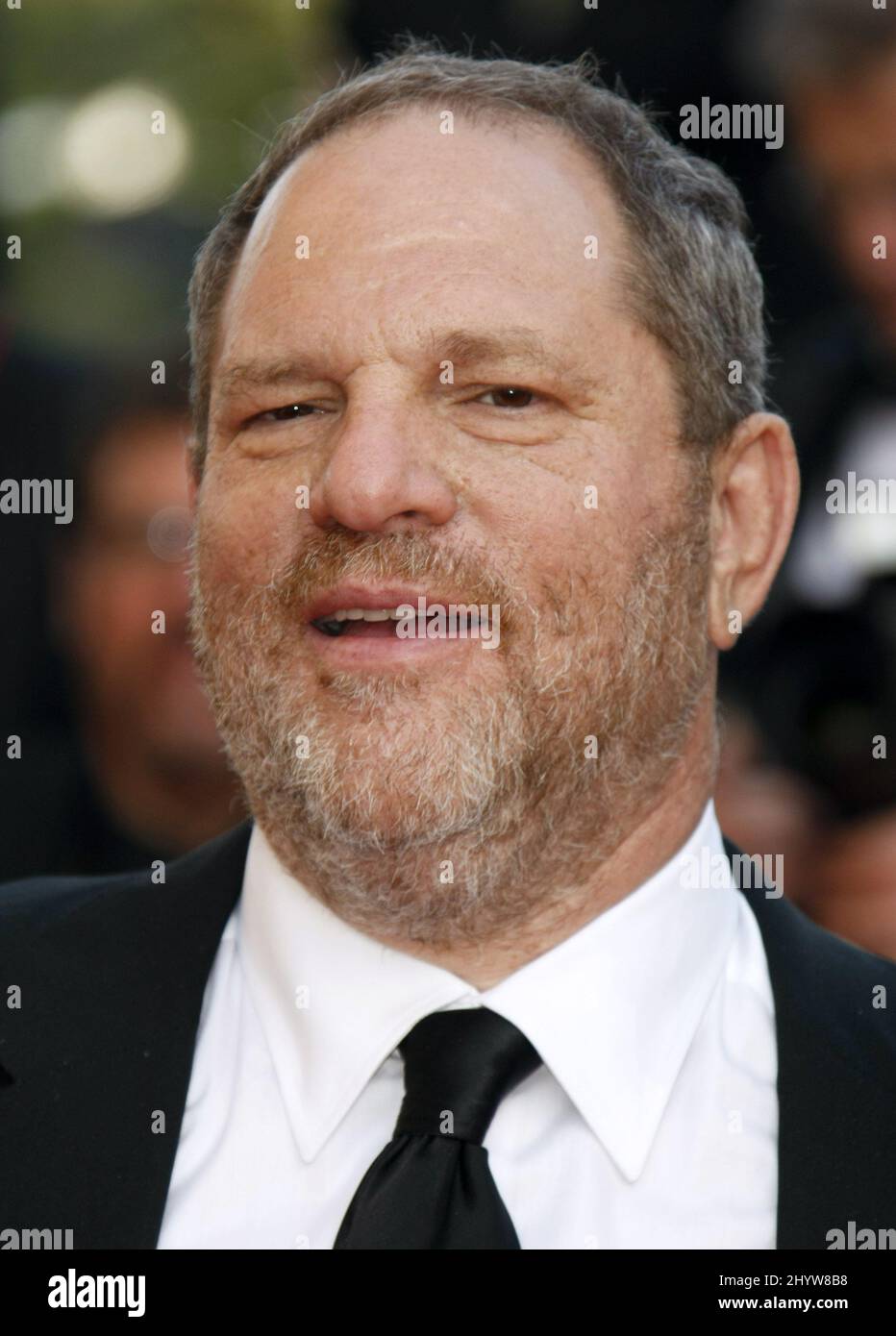 Harvey Weinstein kommt zur Premiere des neuen Films Coco Chanel und Igor Strawinsky, während der Filmfestspiele von Cannes, im Palais de Festival in Cannes, Frankreich. Stockfoto