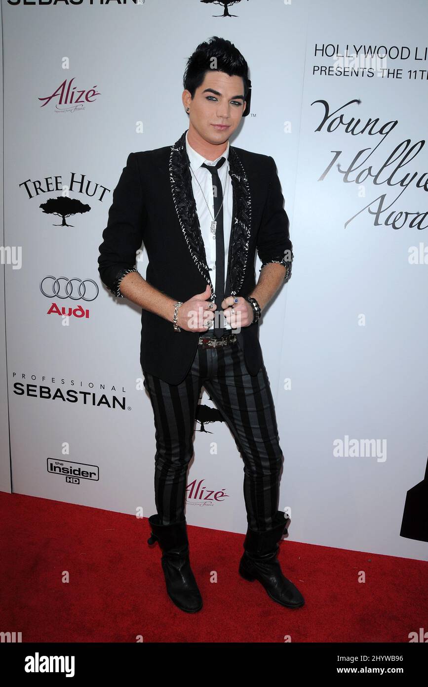 Adam Lambert bei den Hollywood Life Annual Young Hollywood Awards 11., die auf der Eli und Edythe Broad Stage in Santa Monica, USA, verliehen wurden Stockfoto