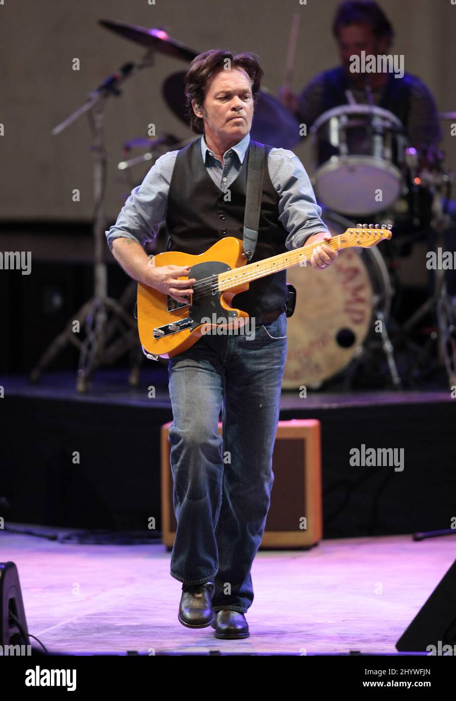 John Mellencamp bei einem Konzert im Bethel Woods Center for the Arts, New York Stockfoto