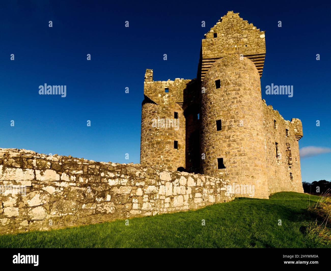 Monea Castle, County Fermanagh, Nordirland Stockfoto