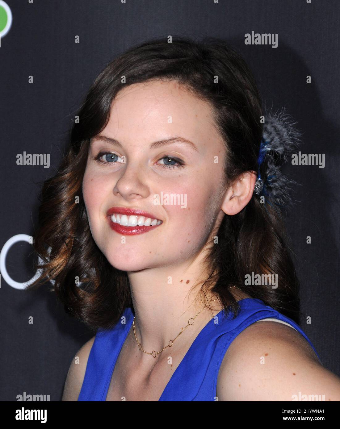 Sarah Ramos während der Premiere von NBC Universal im Director's Guild of America Theatre, Kalifornien Stockfoto