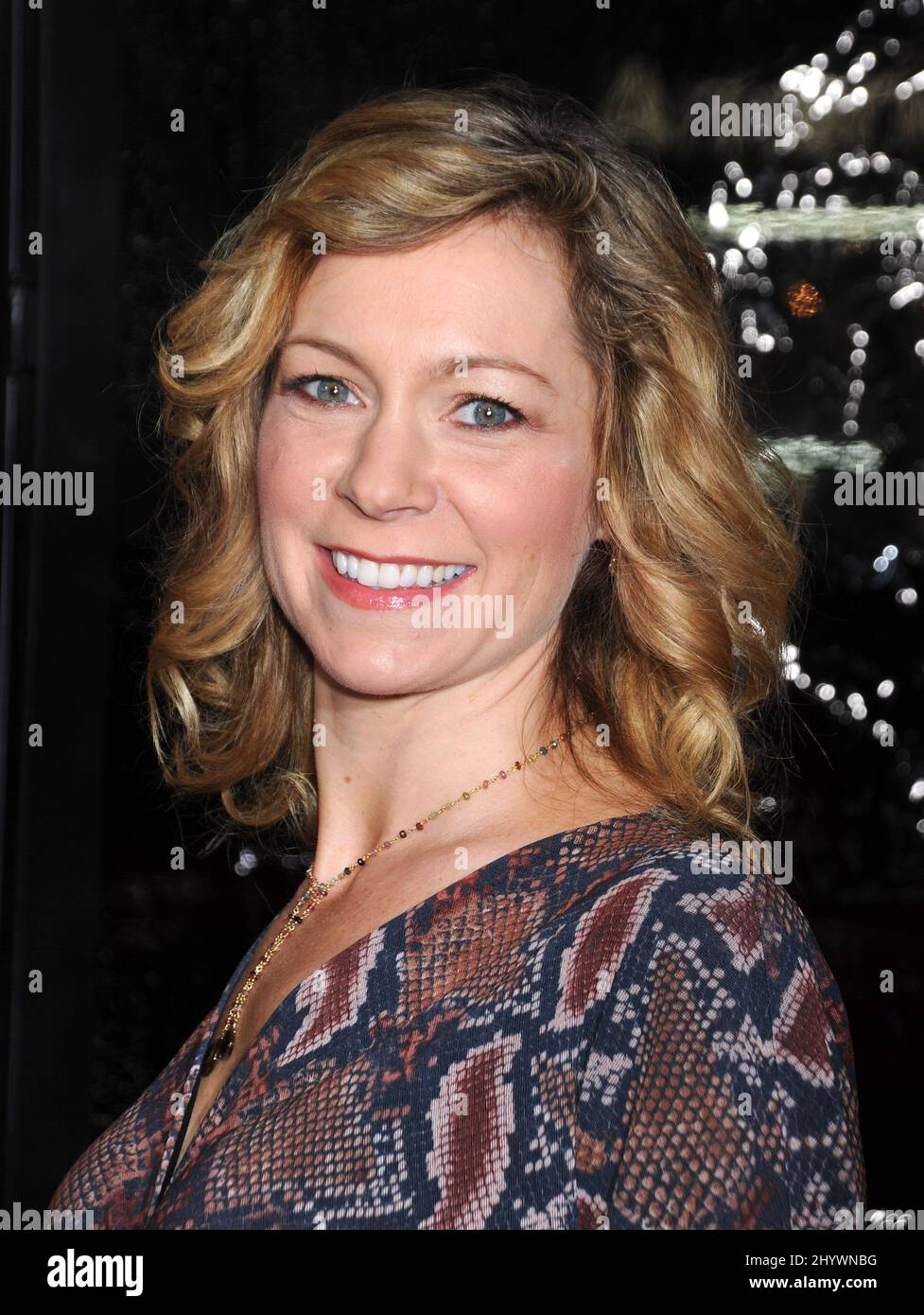 Carrie Preston während der Premiere von „The Pacific“ von HBO in Los Angeles Stockfoto