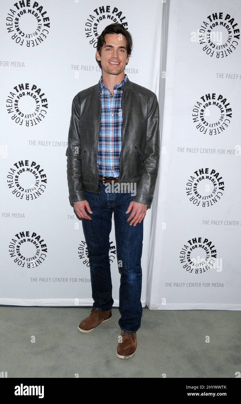 Matthew Bomer bei einem Abend mit „White Collar“, präsentiert vom Paley Center for Media, Beverly Hills. Stockfoto