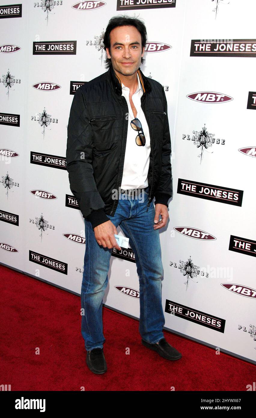Anthony Delon während der Premiere von „The Joneses“ im ArcLight Cinemas, Los Angeles Stockfoto