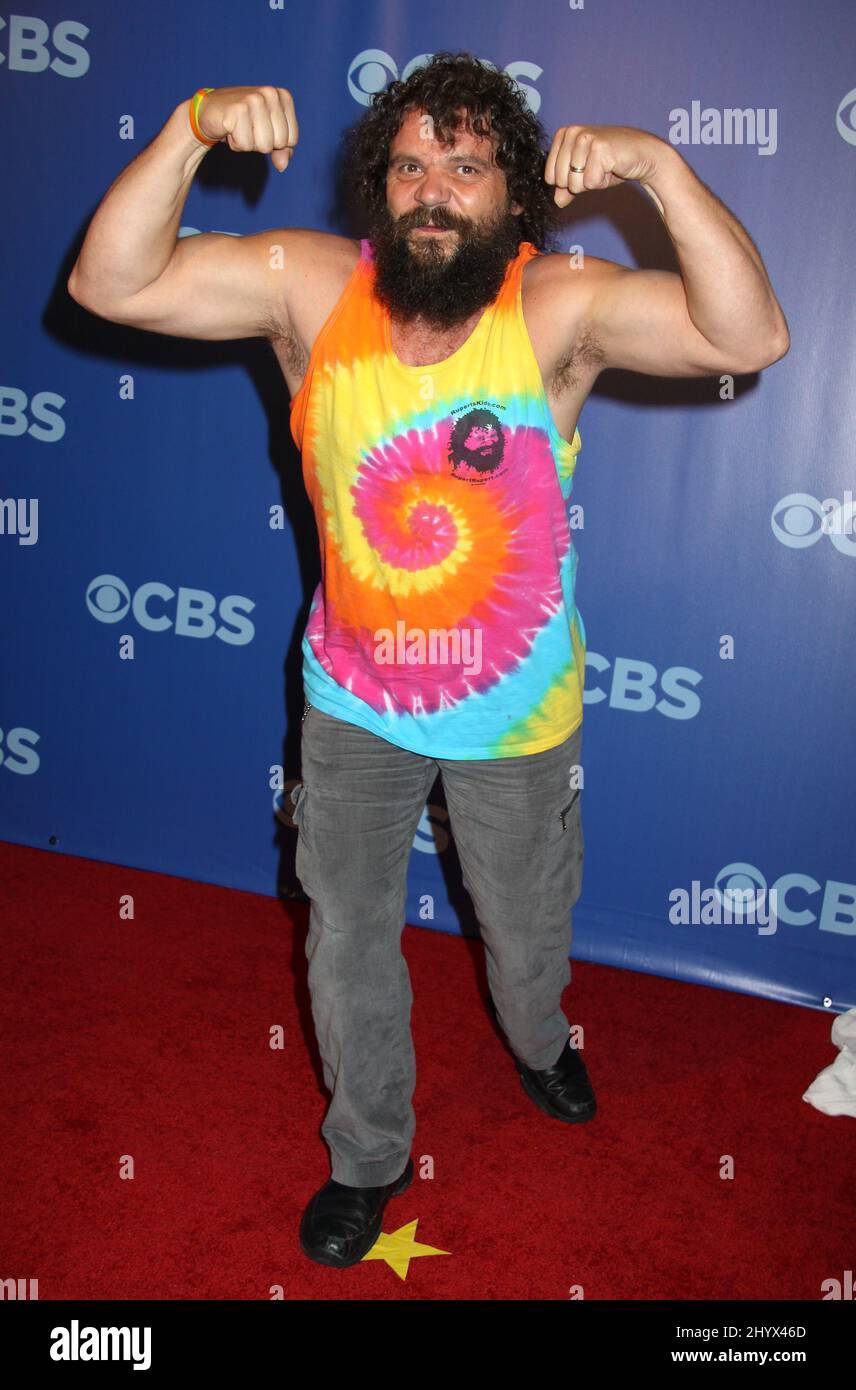 Rupert Boneham während der CBS 2010 Upfronts im Damrosch Park im Lincoln Center, New York Stockfoto