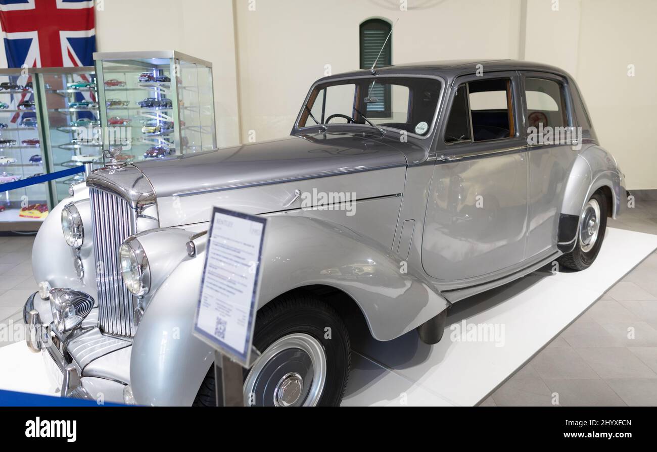 Ein Bentley vom Typ 1953 R im Franschhoek Motor Museum South Africa Stockfoto