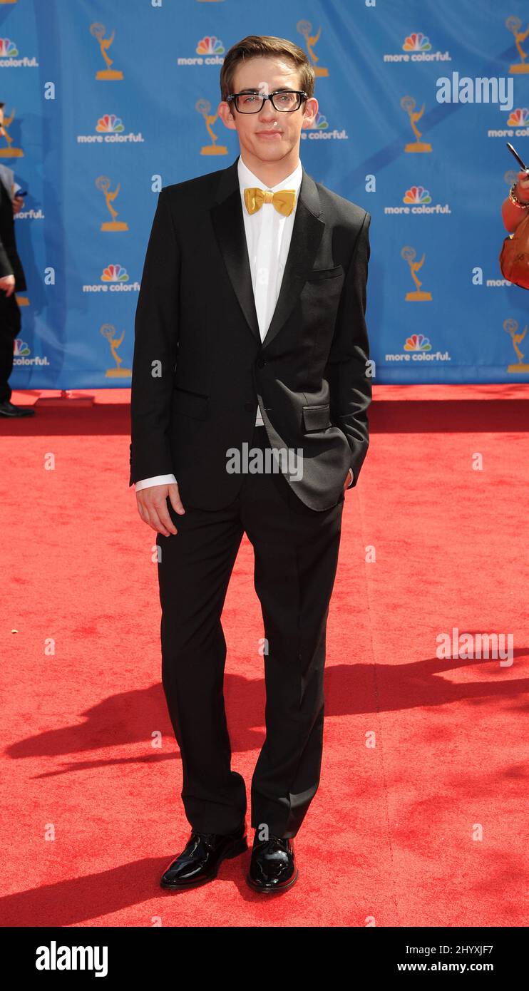 Kevin McHale bei den jährlichen Primetime Emmy Awards 62. im Nokia Theater, Los Angeles, CA Stockfoto