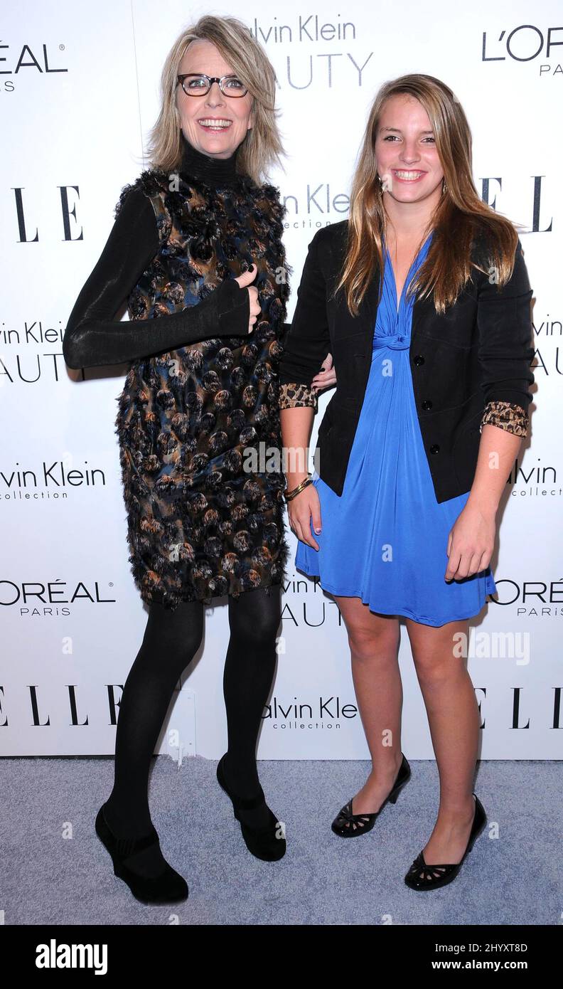 Diane Keaton während Elle's Annual Women in Hollywood Tribute 17. im Four Seasons Hotel, Kalifornien Stockfoto