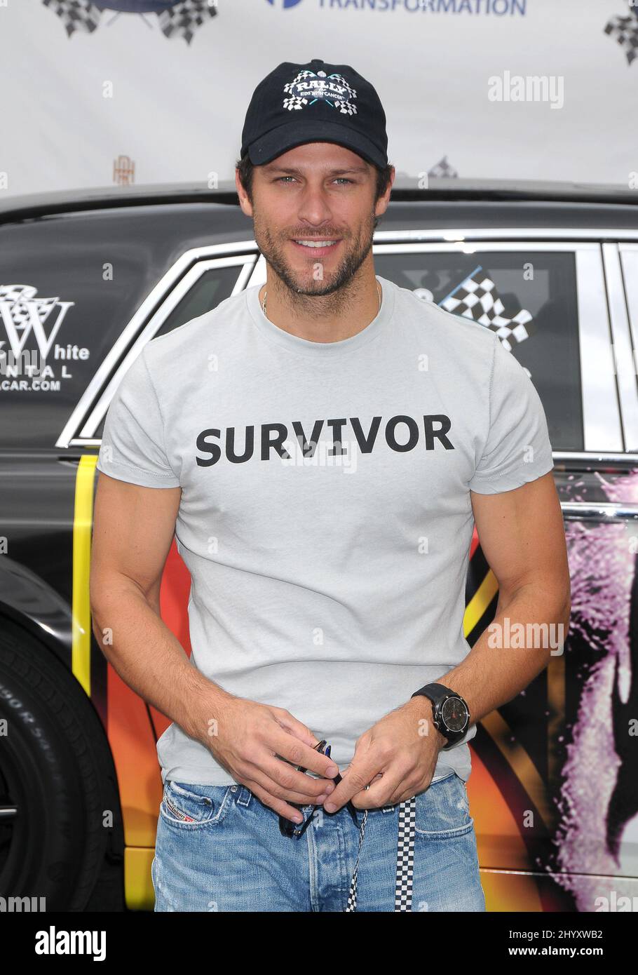 Greg Vaughan während der Jahresrallye 2. für Kinder mit Krebs Scavenger