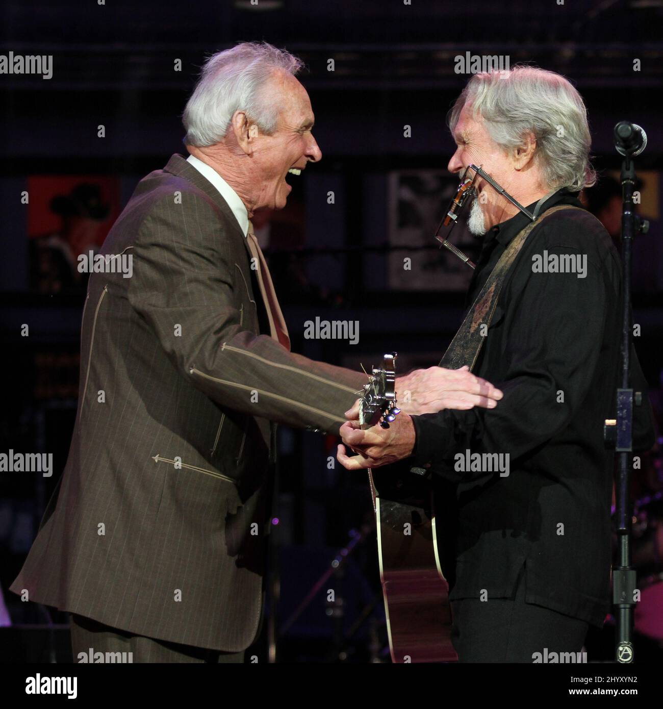 Kris Kristofferson während der Tootsie's Orchid Lounge 50. Anniversary Feier, Nashville Stockfoto