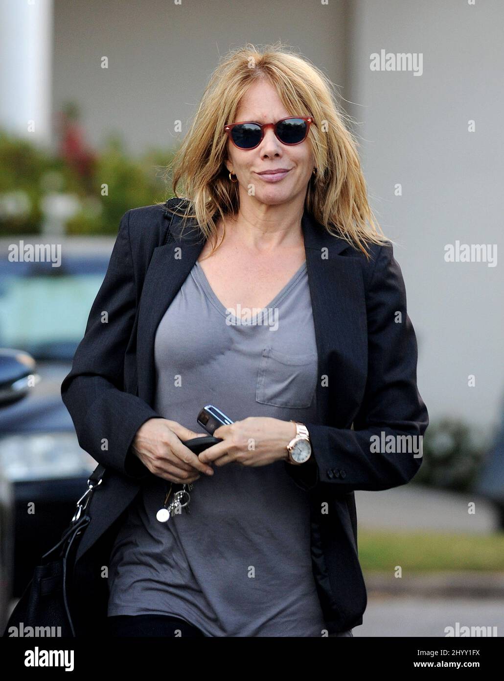 Rosanna Arquette Sichtung, West Hollywood, Kalifornien. Stockfoto