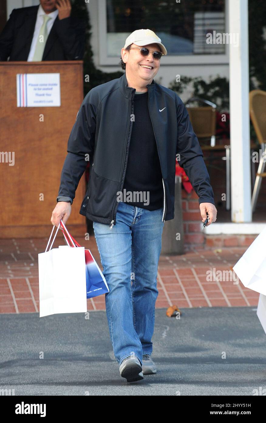 Billy Crystal Shopping in Fred Segal, Los Angeles. Stockfoto