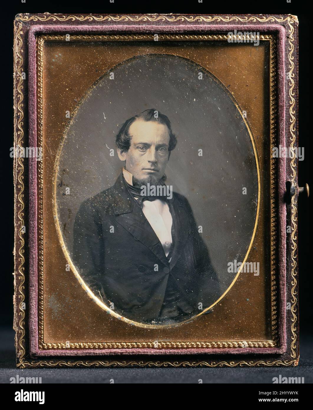 Porträt des nicht identifizierten Menschen. Mathew Brady (Studio of) (Vereinigte Staaten, 1822-1896). USA, um 1850. Fotos. Daguerreotyp (1/4 Platten) Stockfoto