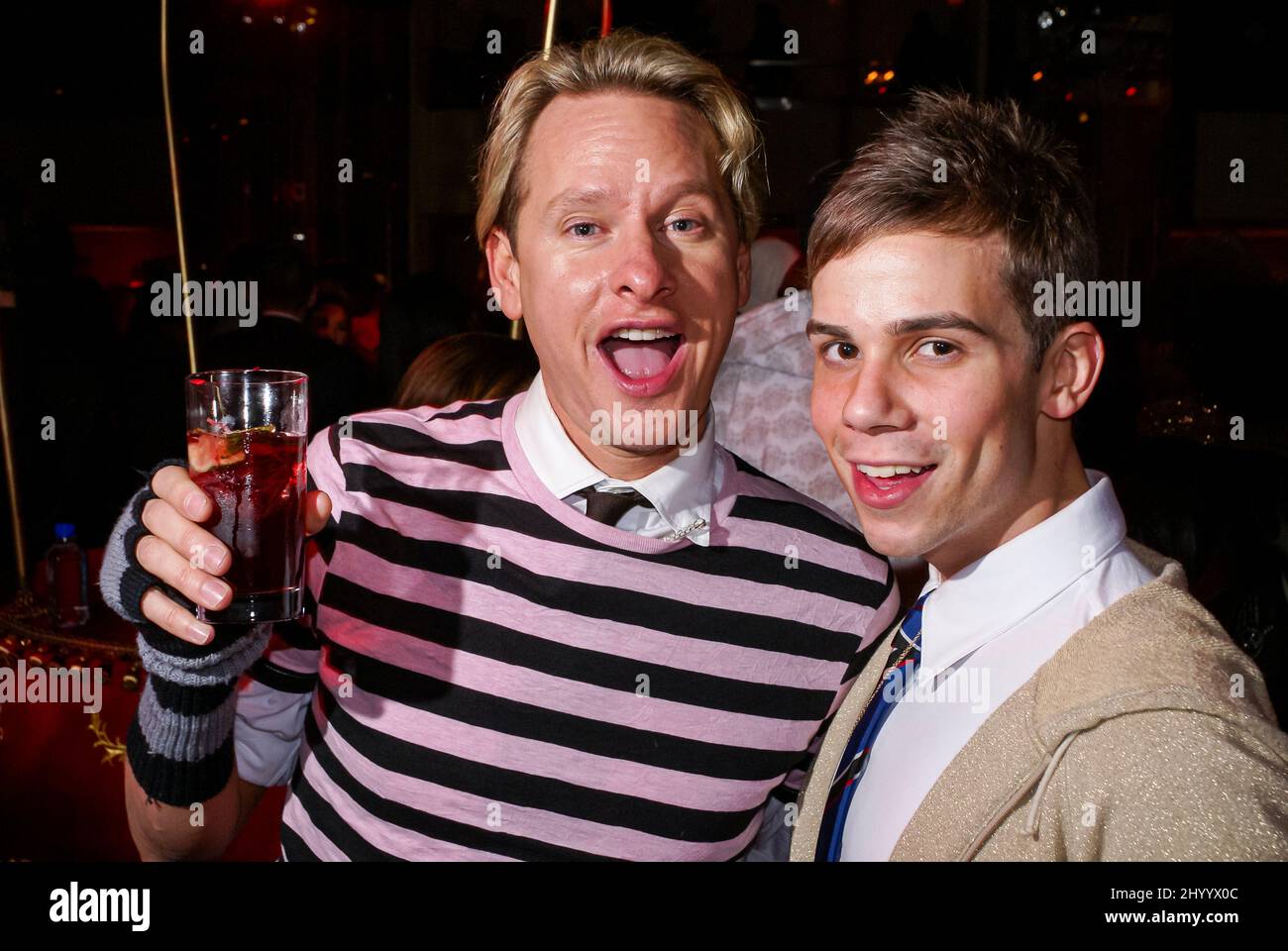 Schauspieler Carson Kressley besucht die Baby Phat by Kimora Lee Fashion Show After Party bei Ciprianis während der Mercedes-Benz Fashion Week Stockfoto