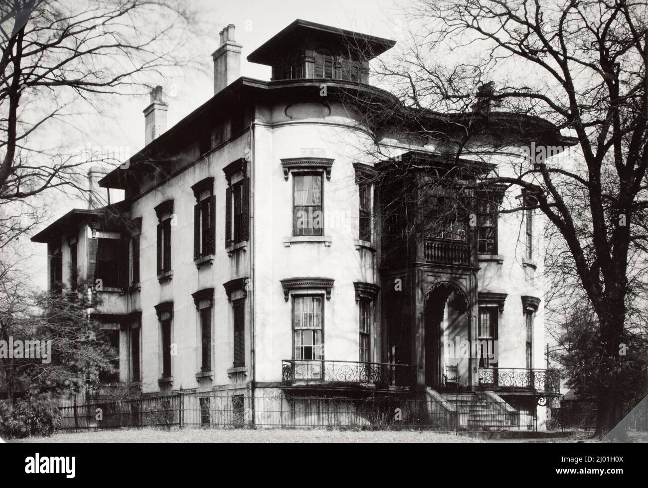 Macon, Georgia. Walker Evans (Usa, 1903-1975). USA, um 1935, gedruckt um 1935. Fotos. Silbergelatine-Druck Stockfoto