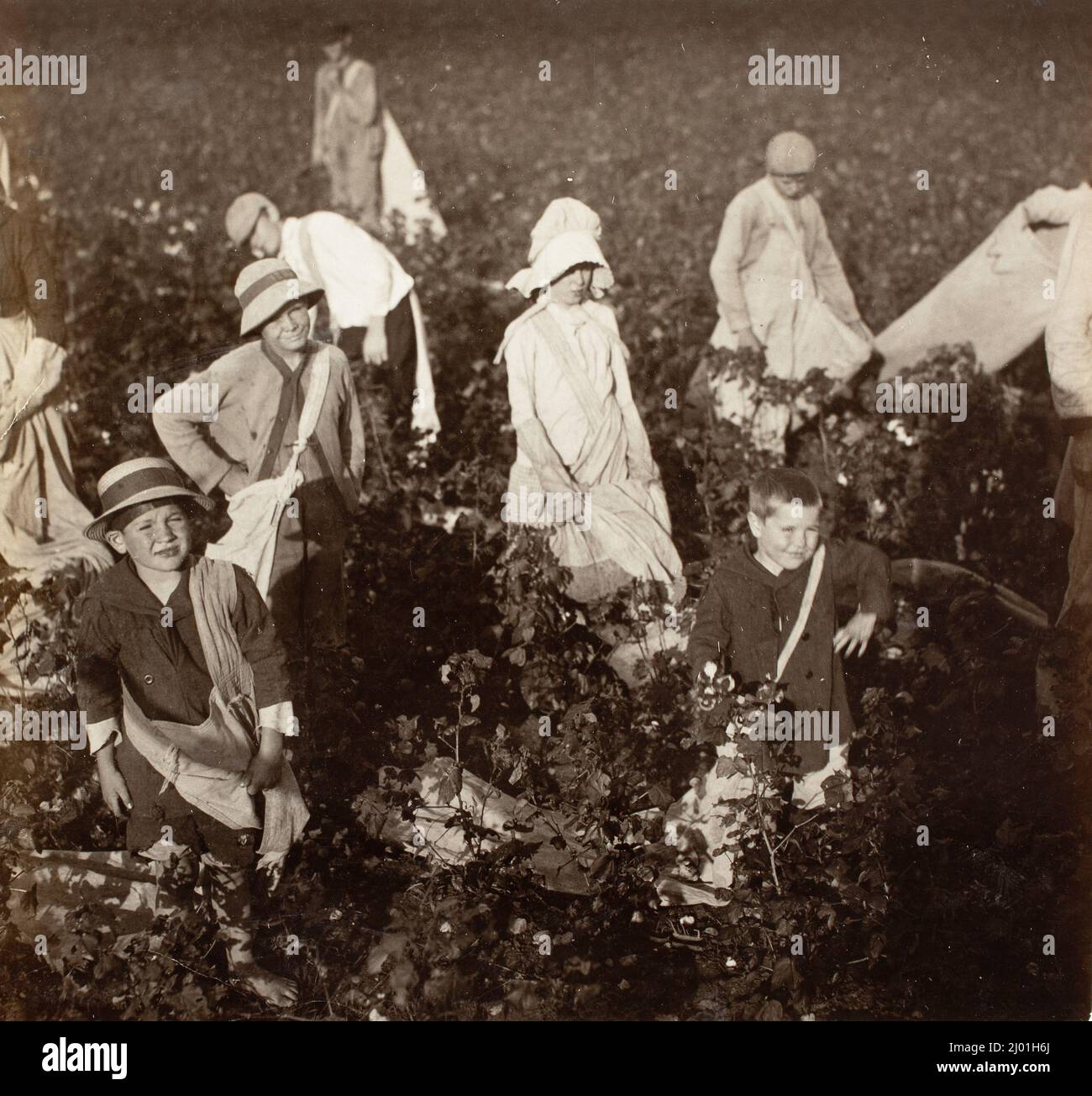 In Der Nähe Von Waxahachie, Texas. Lewis Wickes Hine (Usa, 1874-1940). Usa, Oktober 1913. Fotos. Silbergelatine-Druck Stockfoto