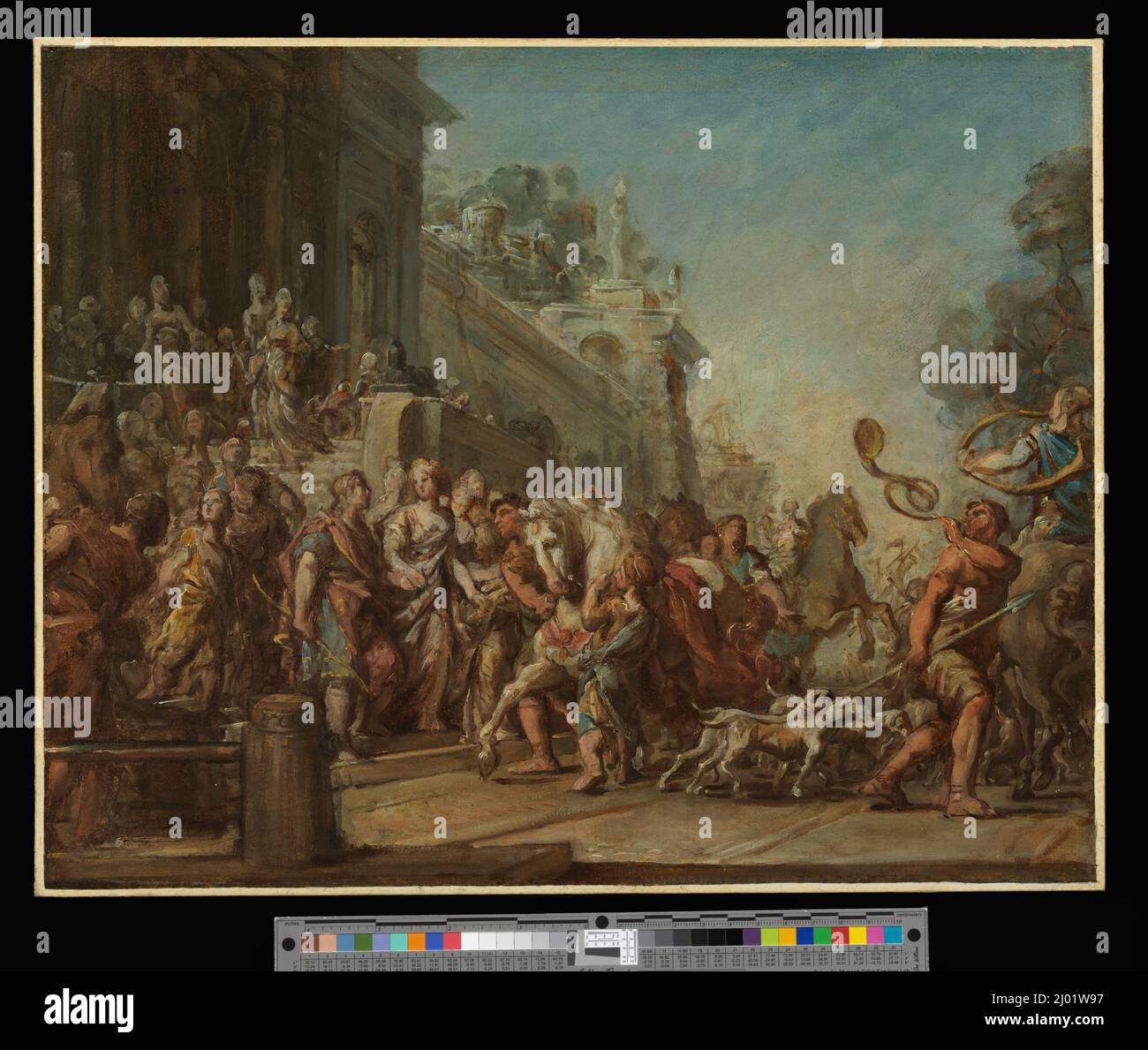 Aeneas und dido, abreise Fotos und Bildmaterial in hoher Auflösung