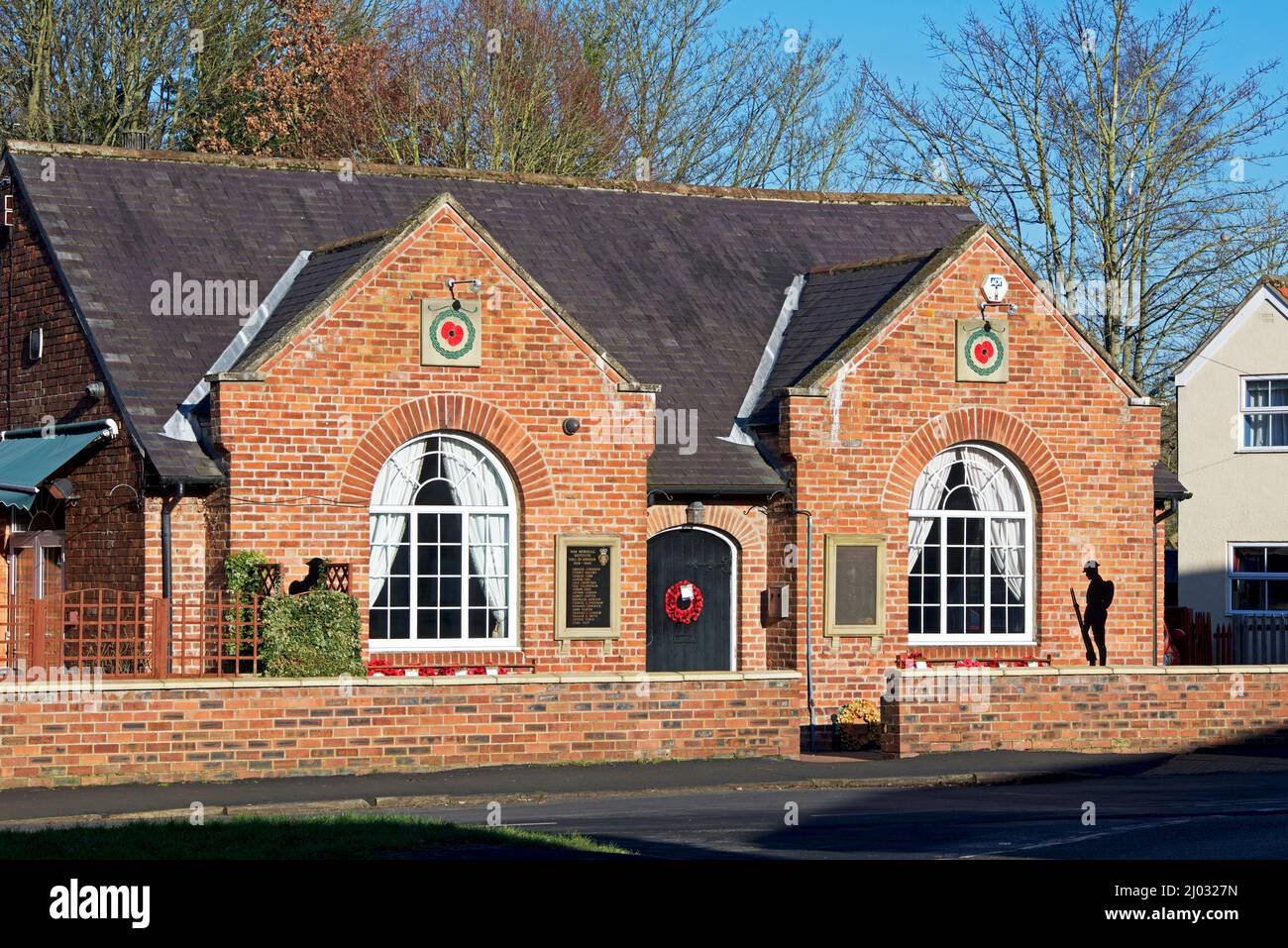 Market Weighton & Arras war Memorial Institute in Market Weighton, East Yorkshire, England, Großbritannien Stockfoto