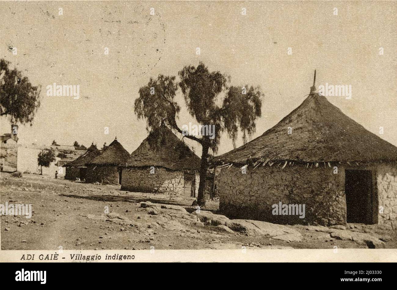 Guerra d'Eritrea 1885-1895 Stockfoto