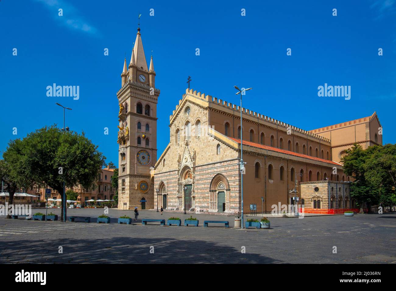 Kathedrale Basilika Santa Maria Assunta, Messina, Sizilien, Italien, Europa Stockfoto