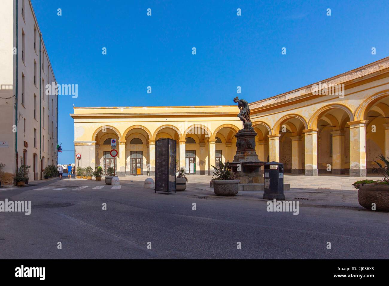 Ehemaliger Fischmarkt, Trapani, Sizilien, Italien, Europa Stockfoto