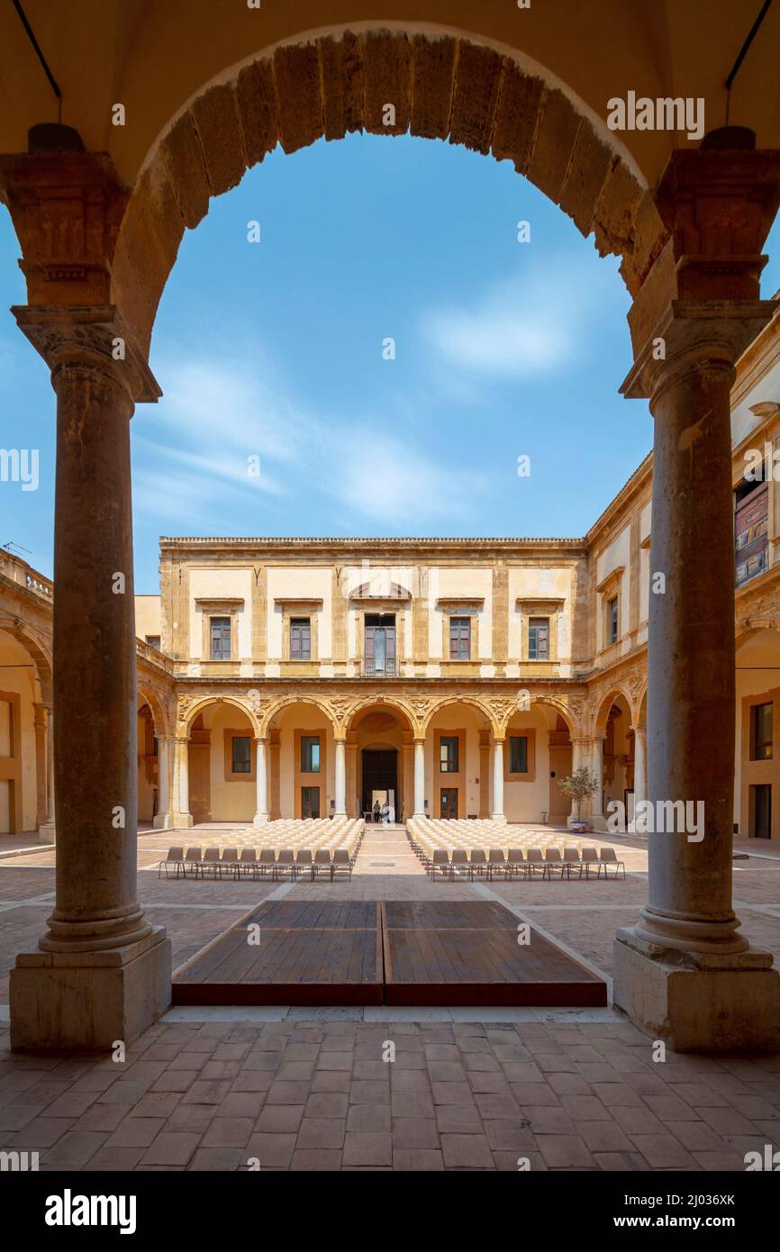 Jesuitenkolleg, Mazara del Vallo, Trapani, Sizilien, Italien, Europa Stockfoto