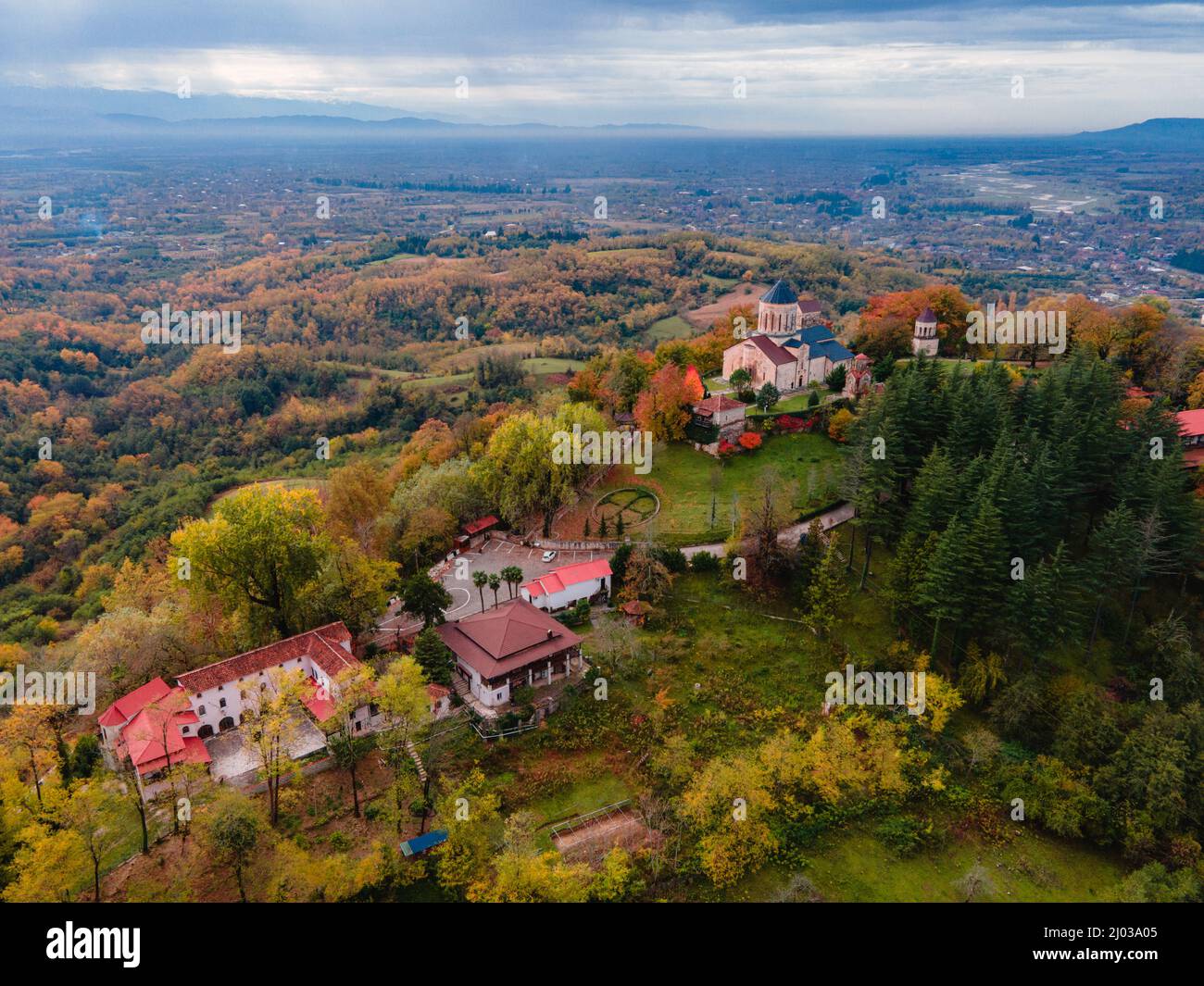 Martvili-Kloster in Martvili, Samegrelo, Georgien (Sakartvelo), Zentralasien, Asien Stockfoto