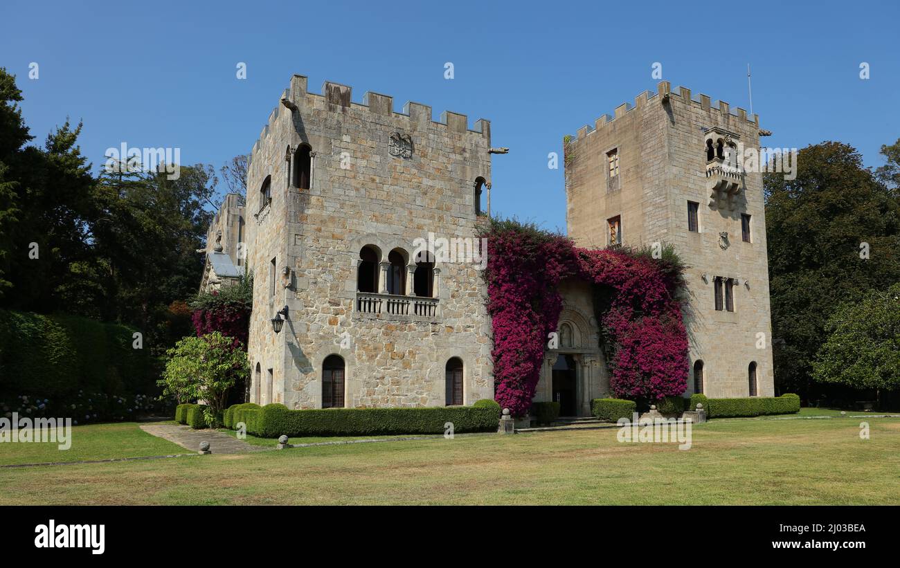 Pazo de Meirás Stockfoto