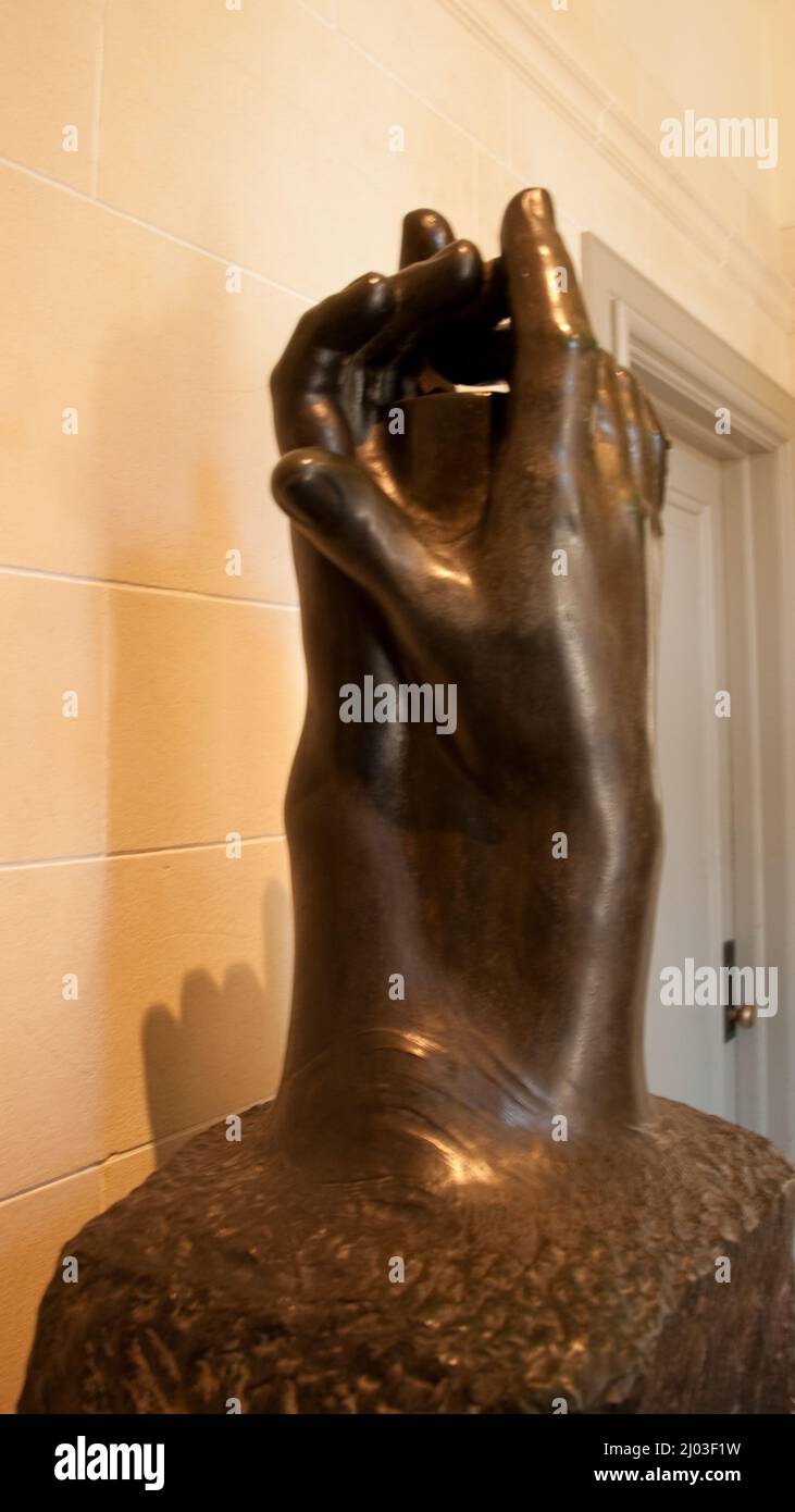 „The Secret“ von Rodin, Rodin Museum, Philadelphia, Pennsylvania, USA Stockfoto