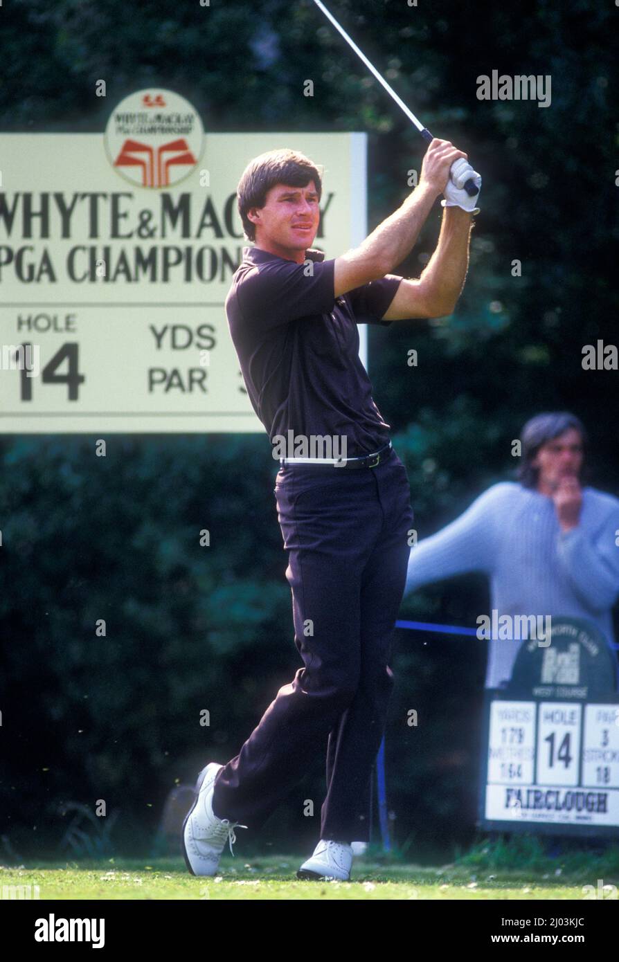 Nick Faldo Wentworth 1984 Stockfoto