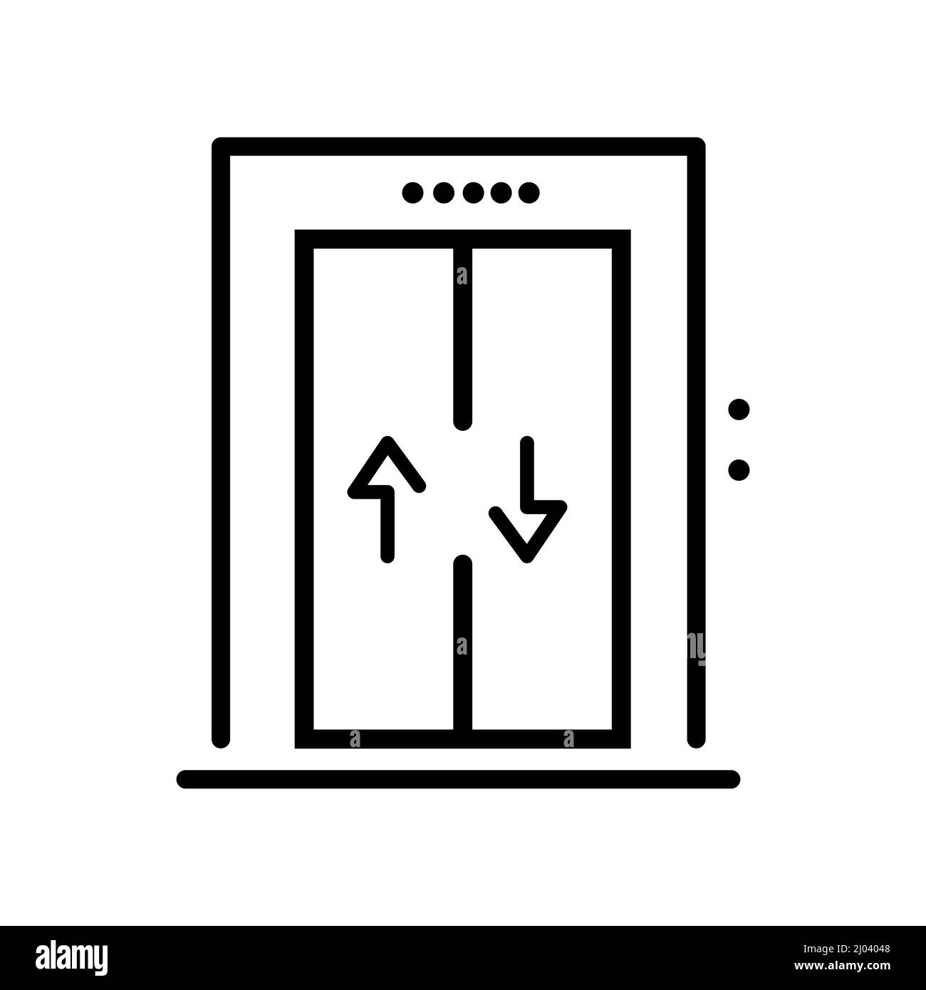 Abstraktes Vektor-Symbol auf der weißen, Illustration isoliert für Grafik-und Web-Design. Einfaches, flaches Symbol. Stock Vektor