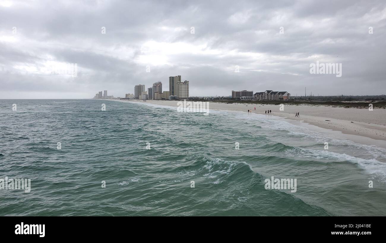 Gulf Shores, Alabama in Spring Break Stockfoto