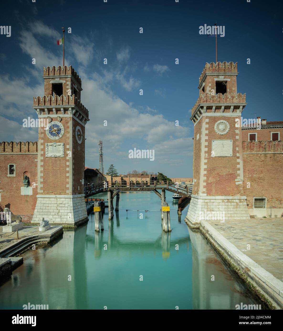 Venetian Arsenale, Venedig Italien Stockfoto