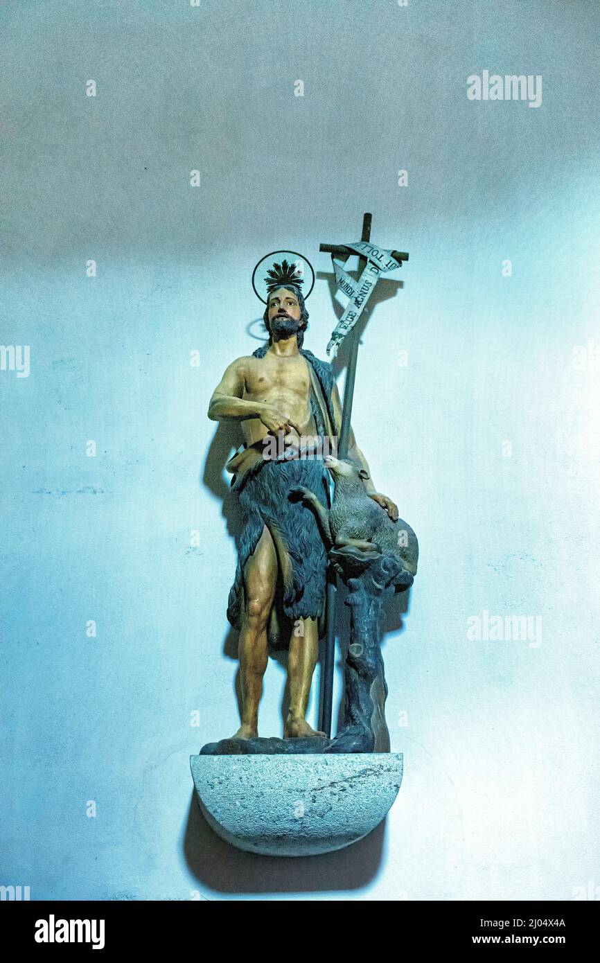 Cristo, Catedral de Mondoñedo, Lugo, Galicien, España Stockfoto