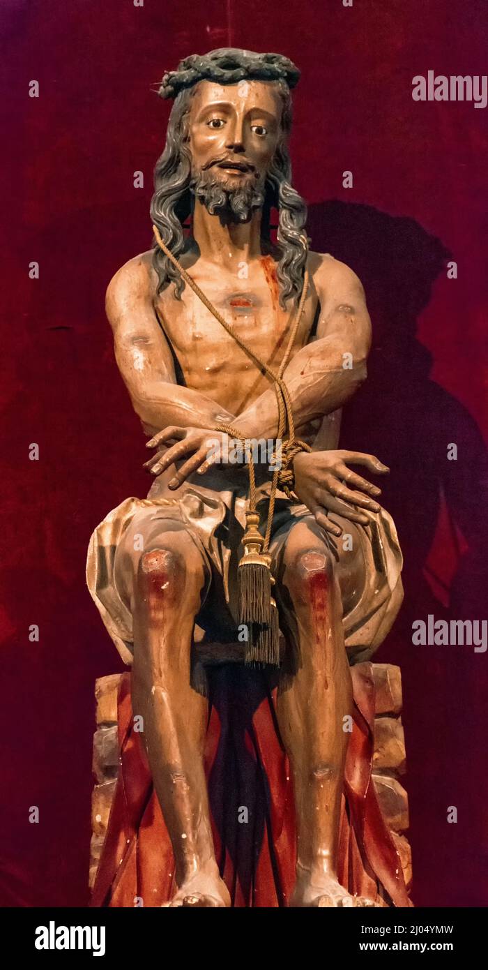 Capilla del Ecce Homo en Catedral de Mondoñedo, Lugo, España Stockfoto