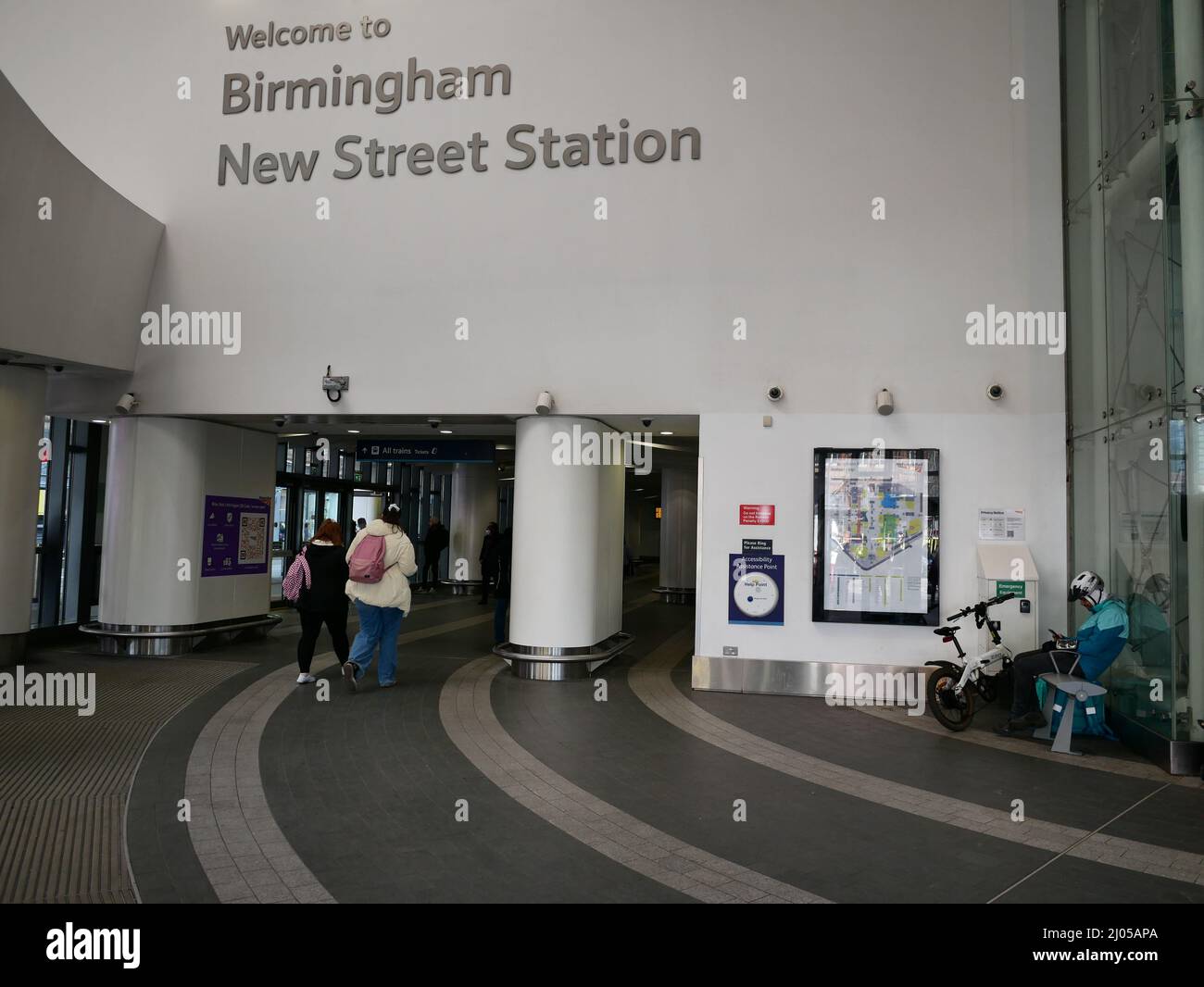 Birmingham New Street Station, Birmingham, England, Großbritannien Stockfoto