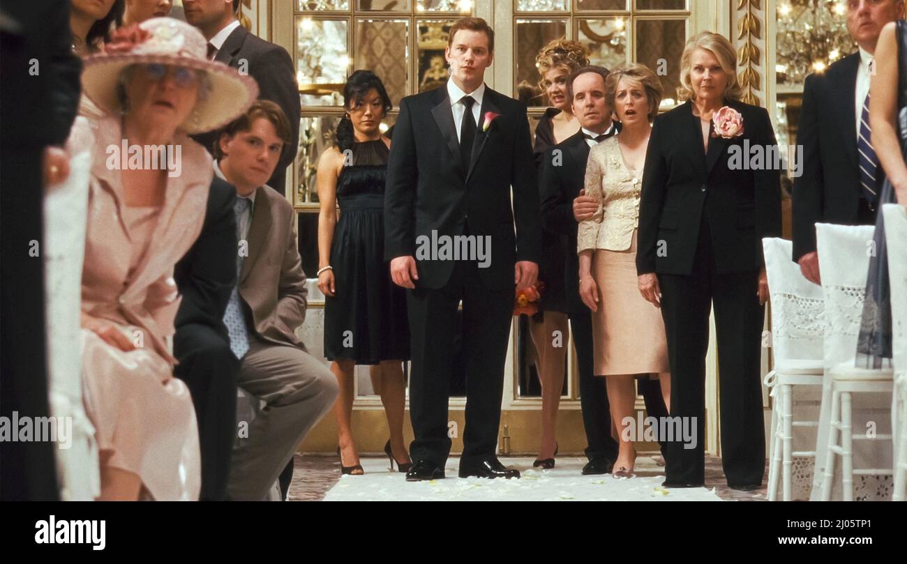 USA. Chris Pratt in einer Szene aus dem (C)Twentieth Century Fox Film : Bride Wars (2009) Plot: Zwei beste Freunde werden zu Rivalen, wenn sie ihre jeweiligen Hochzeiten am selben Tag planen. Ref: LMK110-J7941-070322 geliefert von LMKMEDIA. Nur Redaktionell. Landmark Media ist nicht der Urheberrechtsinhaber dieser Film- oder TV-Standbilder, bietet aber nur einen Service für anerkannte Medien an. pictures@lmkmedia.com Stockfoto