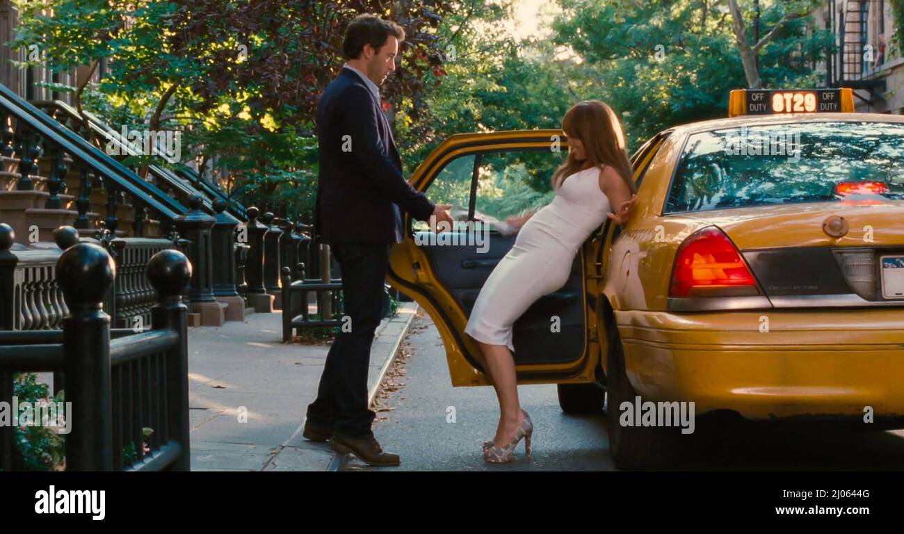 USA. Jennifer Lopez und Alex O'Loughlin in einer Szene aus dem (C)CBS Films  Film : The Back-up Plan (2010). Handlung: Eine Frau entwirft Zwillinge  durch knstliche Befruchtung, trifft dann am selben Tag