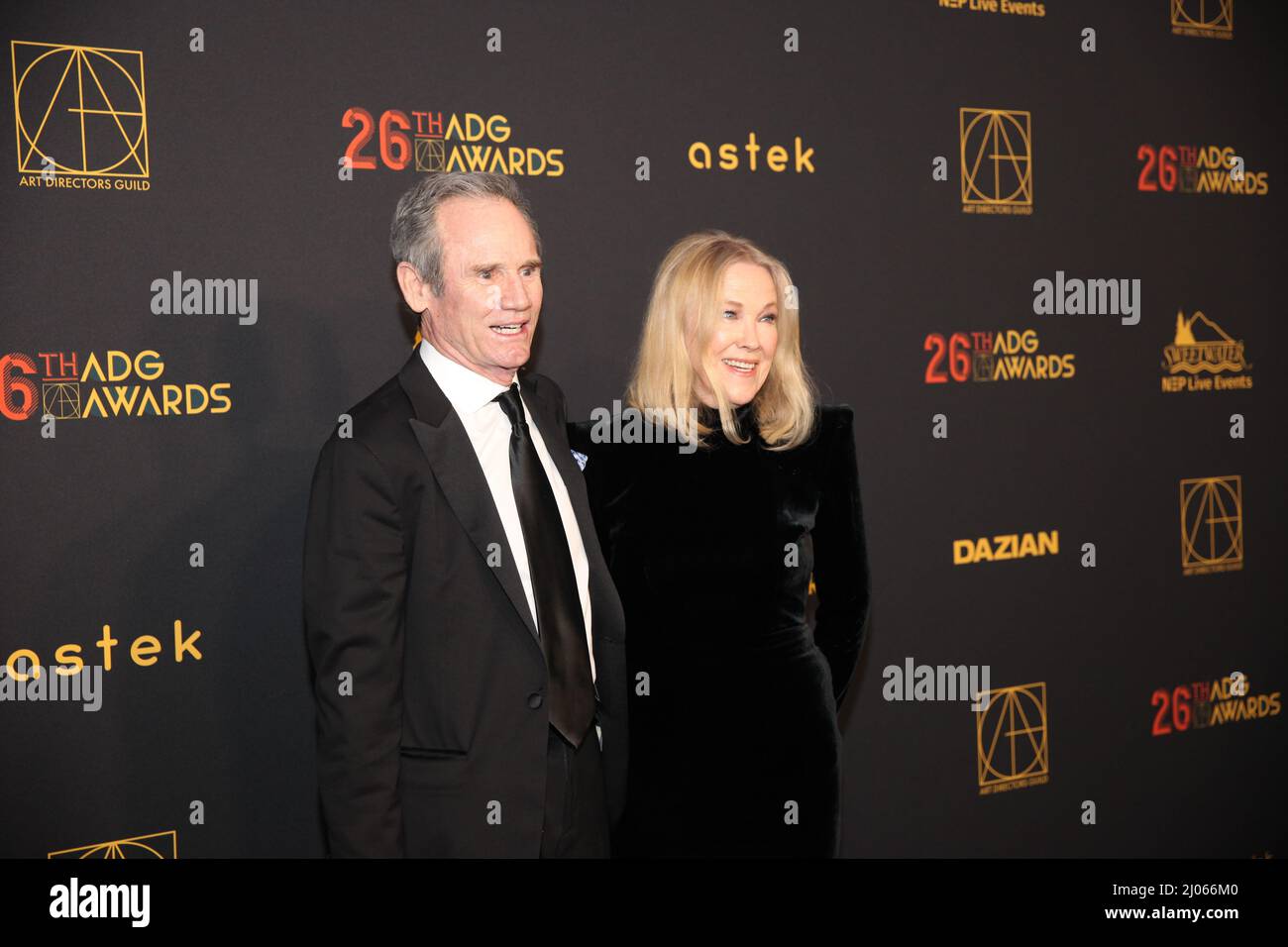 Catherine O'Hara Bo Welch 26. Annual Art Directors Guild Excellence in Production Design Awardstaking Place Samstag, 5 2022. märz, im Intercontinental Los Angeles Downtown Stockfoto